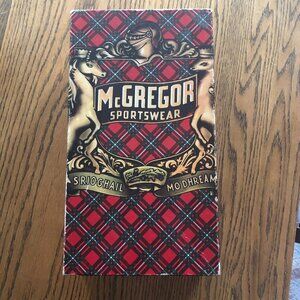 Vintage McGregor Sportwear Shirt Box Display